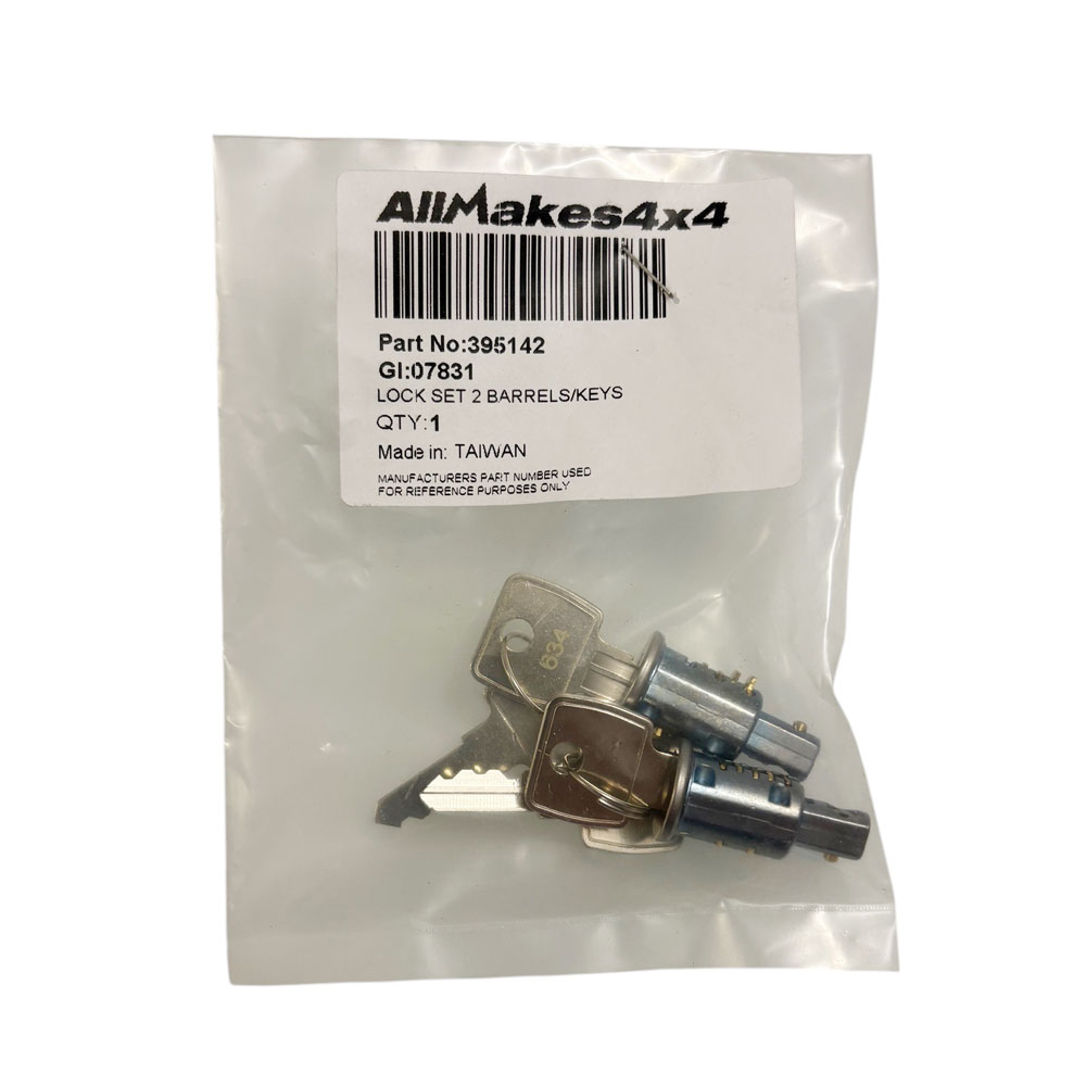 Anti-burst Lock Set 2 Barrels 2 Keys 395142